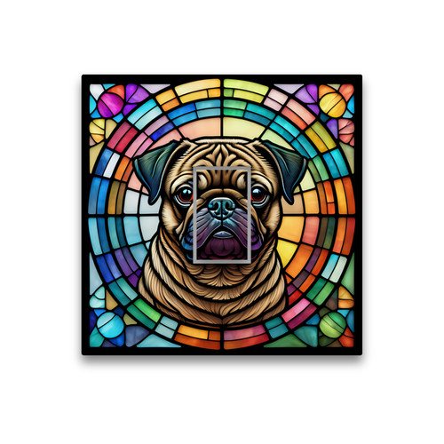 Mignon chiot carlin chien - mignon,