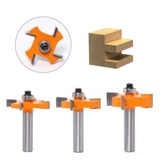 Joint tenon tiroir type T embout routeur tige 8 mm fraise à bois outil tenon