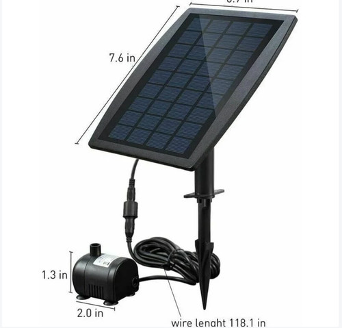 Pompe eau solaire sans - à,