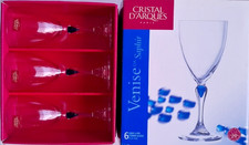 Cristal d'arques 6 verres a
