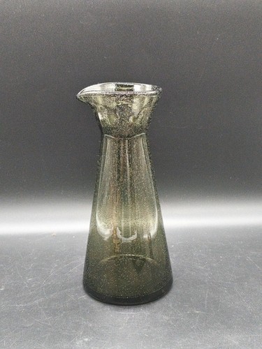 Pichet carafe verre bullé