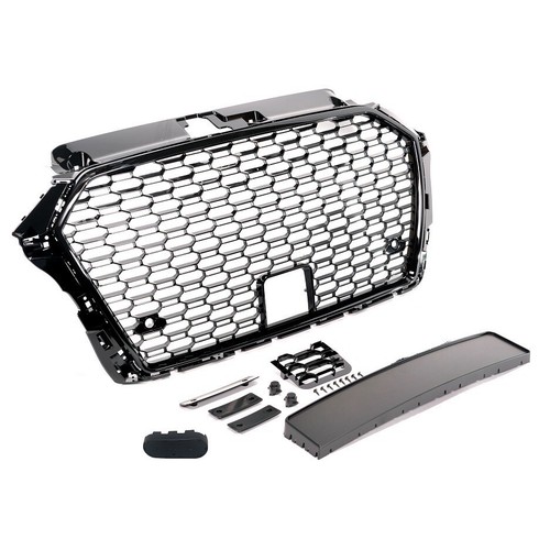 Calandre noir brillant - , look