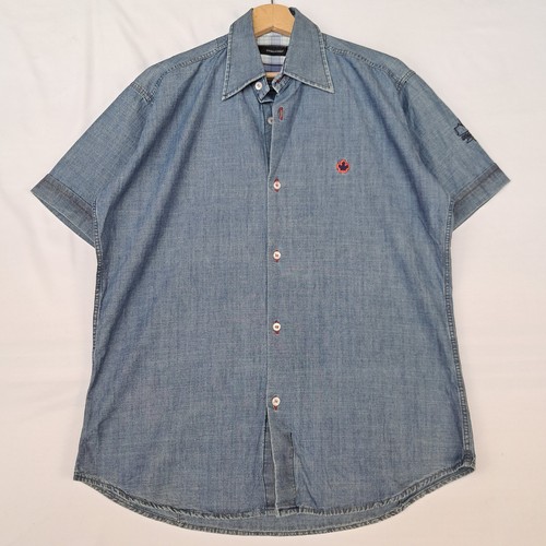 Dsquared2 blue shirt size - dsquared2,