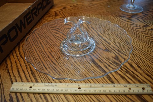 Vintage fostoria clear glass - vintage,