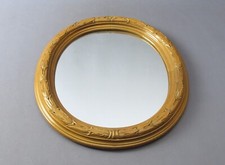 Miroir Ovale En Bois Style