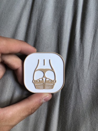 Magnet humoristique imprimé