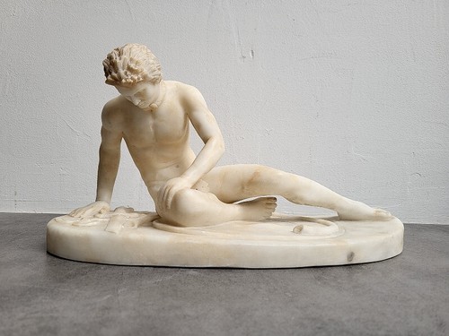 Sculpture albatre le - sculpture,