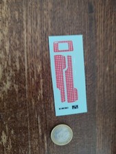 Renault R4 4L 1/43 Red Doorkeeper Decals 1/43 Wicker Canne Effect
