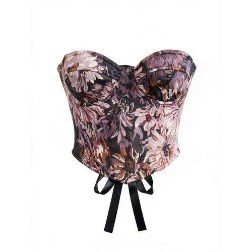 Corset dentelle floral - corset,