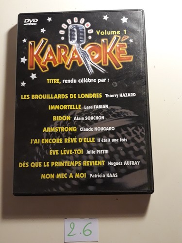 Dvd karaoke volume en - karaoke, bon