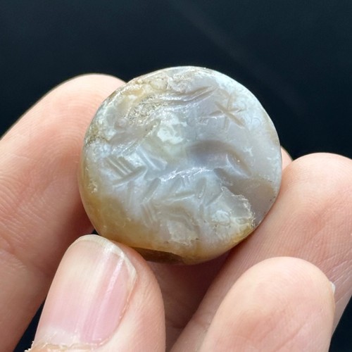 Rare ancienne perle sceau - perle,