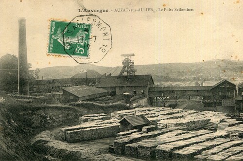 Carte auzat combelle - auzat, la