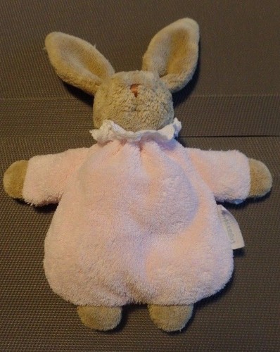 B7g doudou lapin rose grelot - doudou,