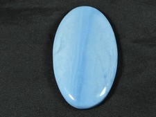 Cabochon forme ovale opale bleue naturelle 29 x 58 x 06 mm pierre précieuse...