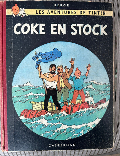 Hergé tintin coke stock - tintin, en