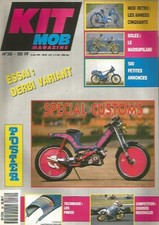 KIT MOB MAGAZINE N°30 SPEC. CUSTOMS / DERBI VARIANT / MOB RETRO / LE MARSUPILAMI