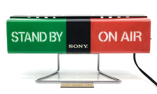 Very Rare ! Présentoir panneau de magasin SONY lumière promotionnelle vintage...