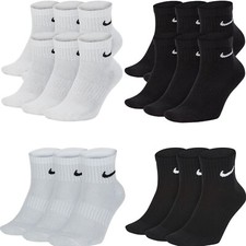 Nike Dri-Fit Unisex Everyday Cushioned Training Ankle Socks 3/6 Pairs