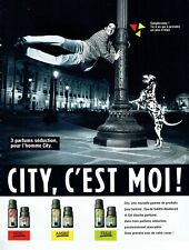 1987 Advertising 099 Men's City Eau Toilette Deodorant Advertising