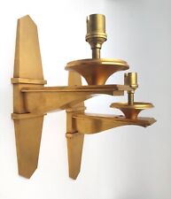 1940's Pair of Gold Bronze Appliques Arbus Style, Quinet...)