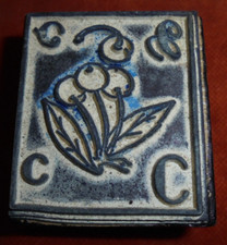 Joli tampon alphabet C comme