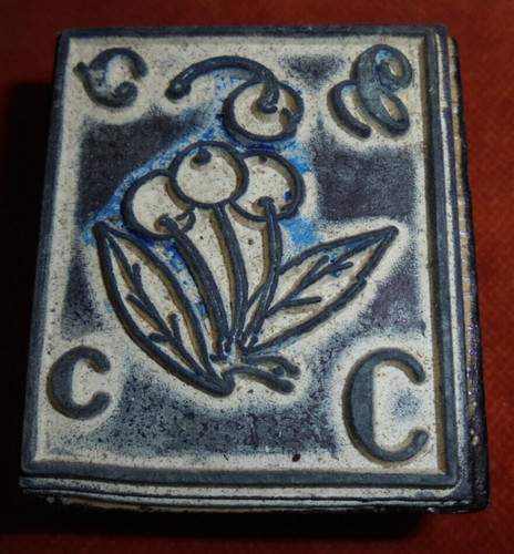 Joli tampon alphabet - c, comme