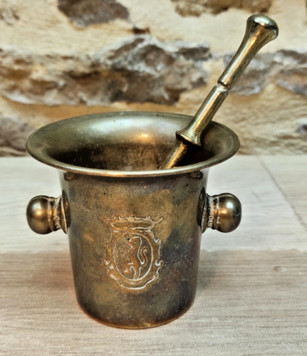 Ancien mortier anthicaire en - ancien,