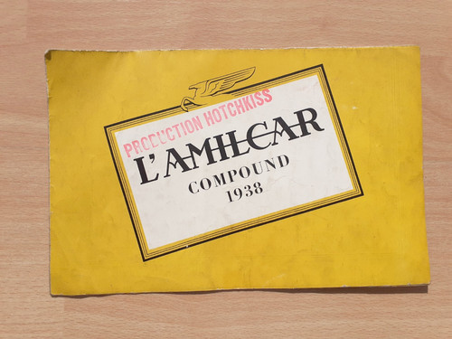 Amilcar compound hotchkiss - amilcar,