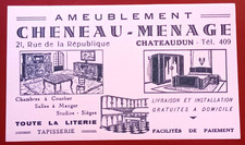 BUVARD - CHENEAU-MENAGE AMEUBLEMENT LITERIE RUE DE LA RÉPUBLIQUE CHATEAUDUN 28