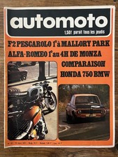 AUTOMOTO #10 Mars 1971 - SIMCA