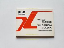 1997 Kawasaki VN 1500 - VULCAN 1500 CLASSIC Original Italian Use Manual