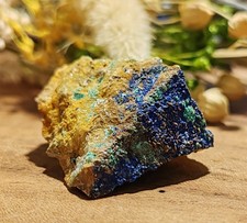 Azurite malachite brute