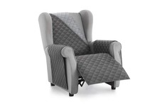 Textilhome Housse de Canapé Malu 1 Place - Housse de Fauteuil Relax et Oreill...