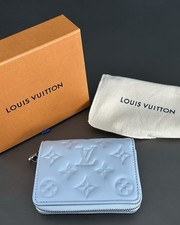 Louis Vuitton Coussin Lou Wallet Glacier Blue Rainbow Hardware LIMITED EDITION