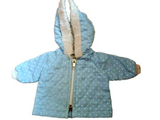 Blouson bleu pour poupée JESMAR