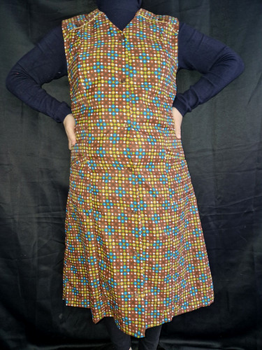 Nylon dederon smock apron - dederon,