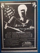 Rare publicité Disque 45T LE NUNCHAKU Donald BRADLEY 1975