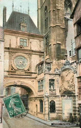 Rouen large horloge - rouen,