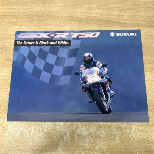 Brochure vente moto suzuki - moto,