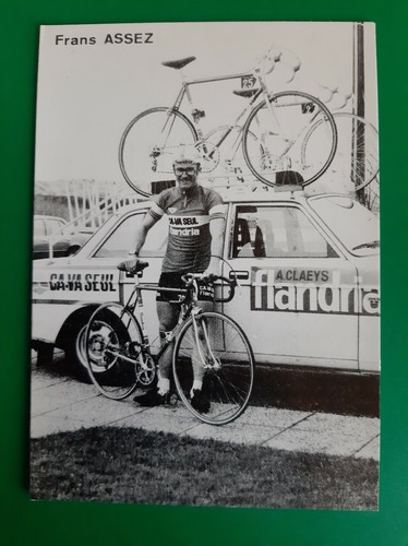 Cyclisme carte cycliste frans - cycliste,