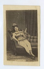 Miss Ellin Actress Dancer Possibly Moulin Rouge c1880s Small Photo 