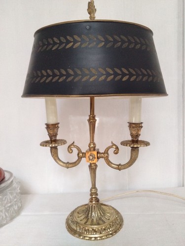 Lampe bouillotte bronze de - lampe,