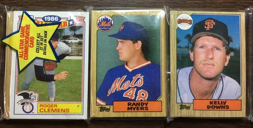 1987 topps rack pack roger - pack,