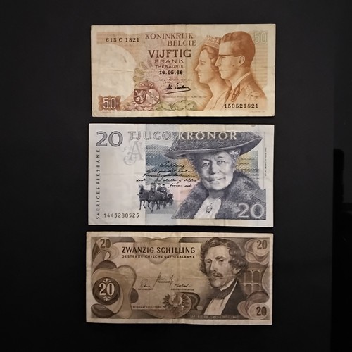 Lot billets 50 fr - :,