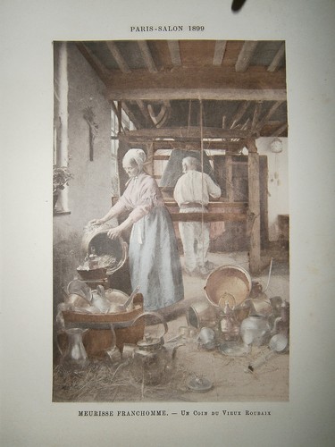 Engraving 1899 color - engraving, 19°