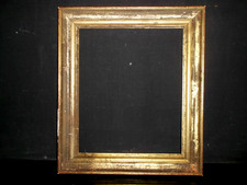 Cadre ancien doré 8F
