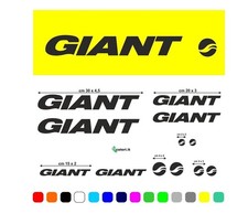 Kit d'autocollants en vinyle Tuning pour cadre de vélo de route VTT GIANT