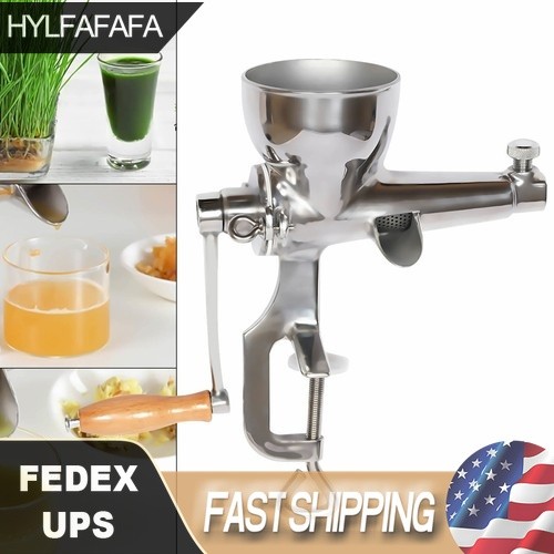 Manual wheatgrass juicer - manual,