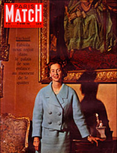 Paris match 603 la reine - n°,