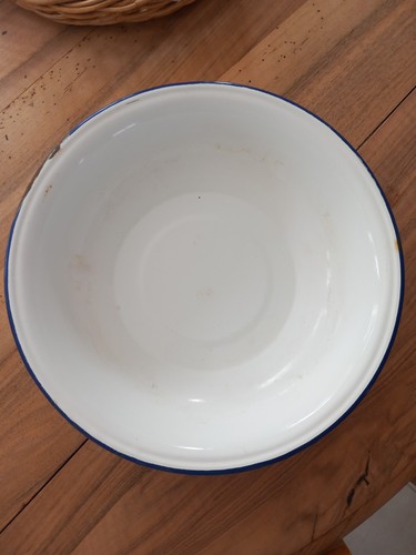 Bassine ancienne tôle - bassine,